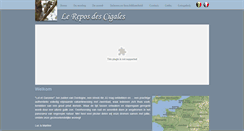 Desktop Screenshot of lereposdescigales.com